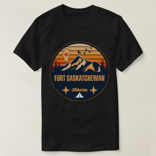Camiseta Fort Saskatchewan, Alberta (Diseño del anverso)