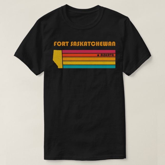 Camiseta Fort Saskatchewan Alberta Canadá Problemas de cose (Diseño del anverso)