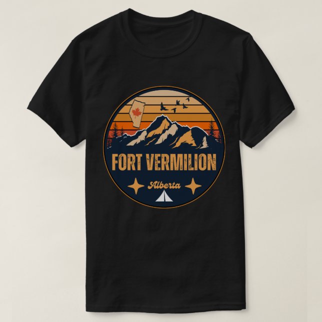 Camiseta Fort Vermilion, Alberta (Diseño del anverso)