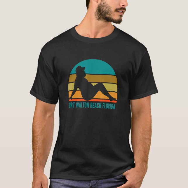 Camiseta Fort Walton Beach Florida Bebe Grasa (Anverso)