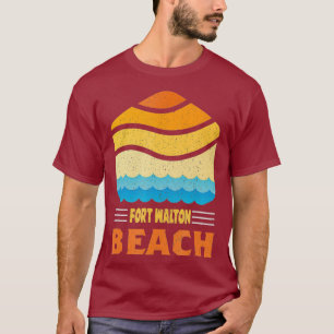 Camiseta Fort Walton Beach Florida - Ondas de época