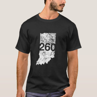 Camiseta Fort Wayne Area Code 260 Shirt Indiana Souvenir Gi