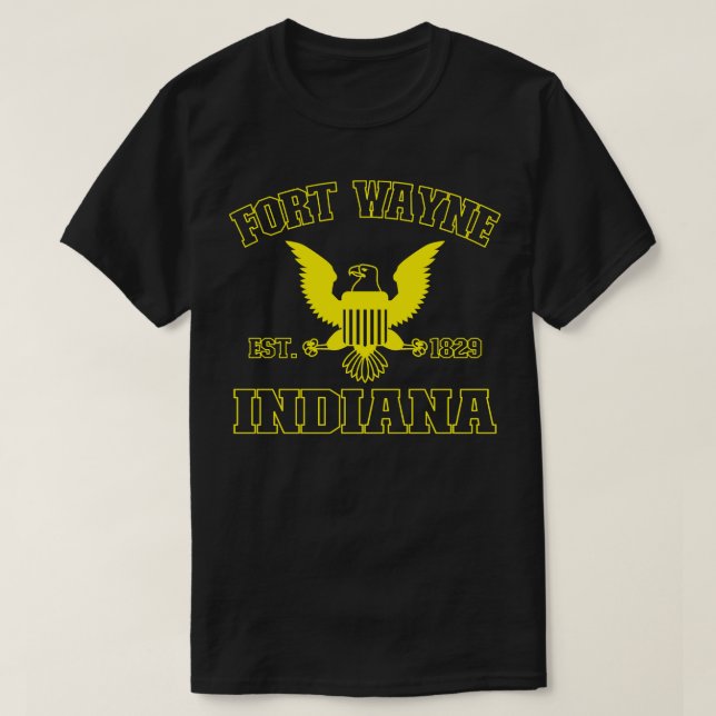 Camiseta Fort Wayne Indiana Fort Wayne IN (Diseño del anverso)