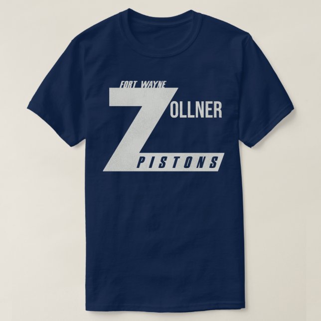 Camiseta Fort Wayne Zollner Pistons equipo de baloncesto (Diseño del anverso)