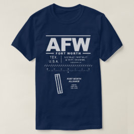 Camiseta Fort Worth Alliance Airport AFW T-Shirt