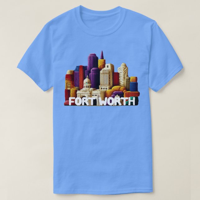 Camiseta Fort Worth Texas (Diseño del anverso)