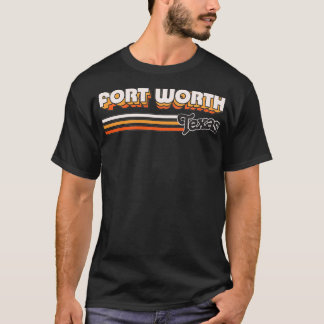 Camiseta Fort Worth TX City Stripes