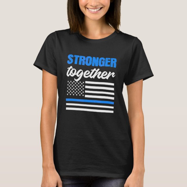 Camiseta Fortalecimiento de la policía (Anverso)
