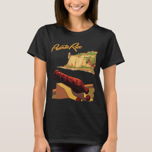 Camiseta Fortaleza Costera de Puerto Rico Viajes