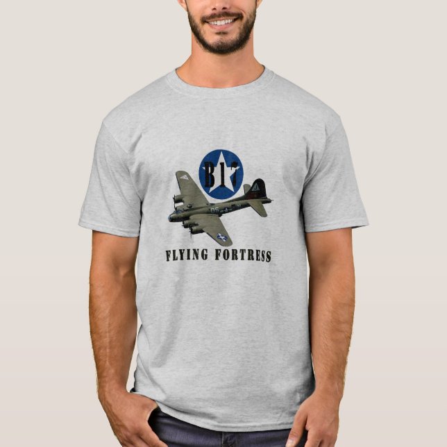 Camiseta Fortaleza del vuelo B17 (Anverso)