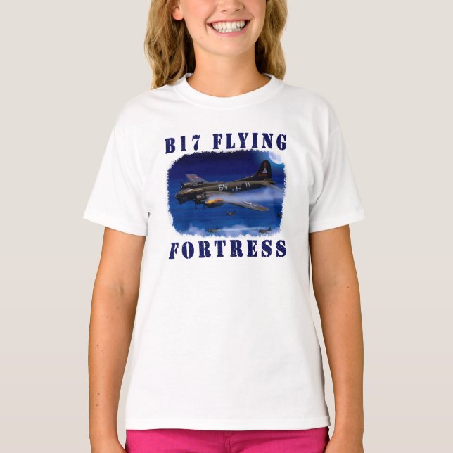 Camiseta Fortaleza del vuelo B17 (Anverso)