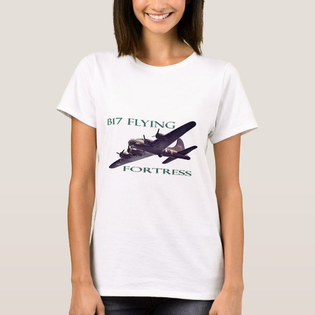 Camiseta Fortaleza del vuelo B17 (Anverso)