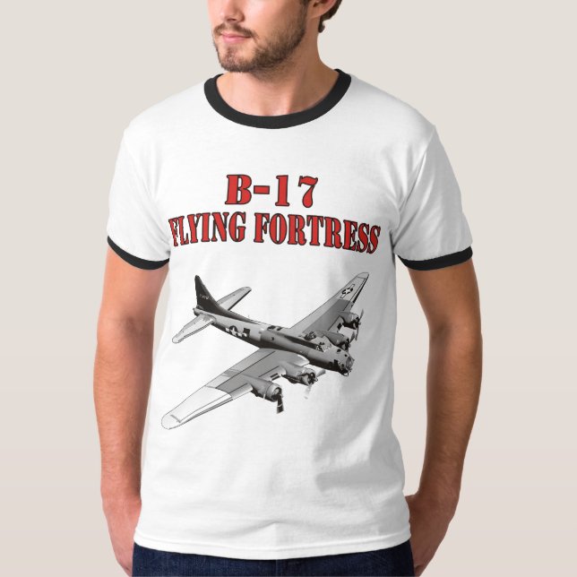 CAMISETA FORTALEZA DEL VUELO B-17 (Anverso)