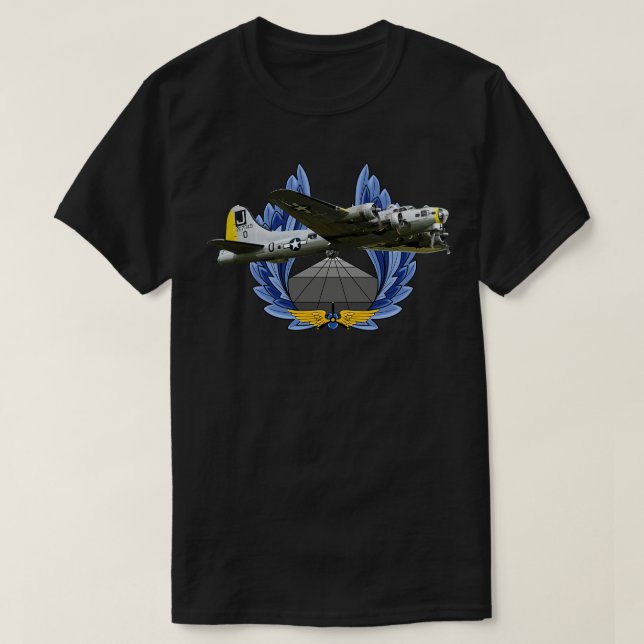 Camiseta Fortaleza Voladora B17 (Diseño del anverso)
