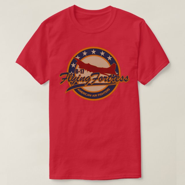 Camiseta Fortaleza voladora B17 (3)  (Diseño del anverso)