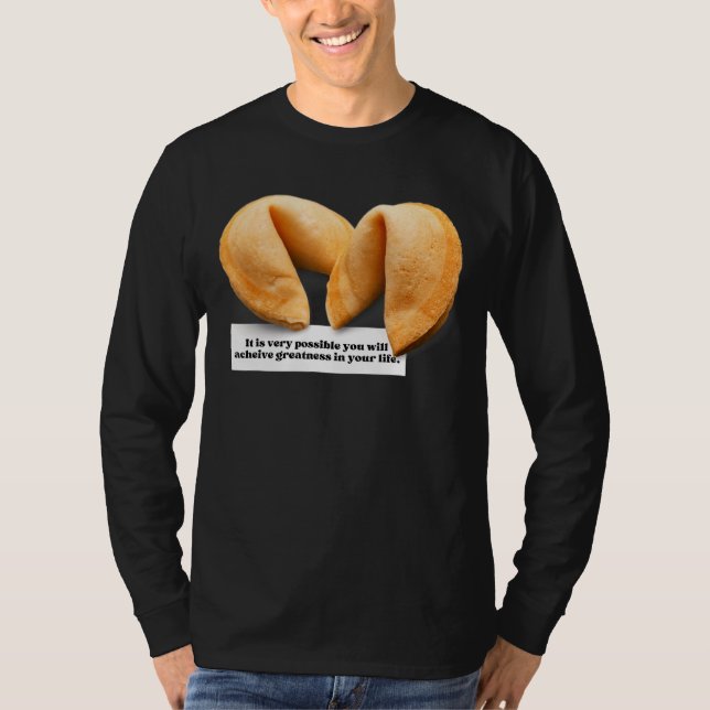 Camiseta Fortune Cookie dice que la comida china se lleva 0 (Anverso)