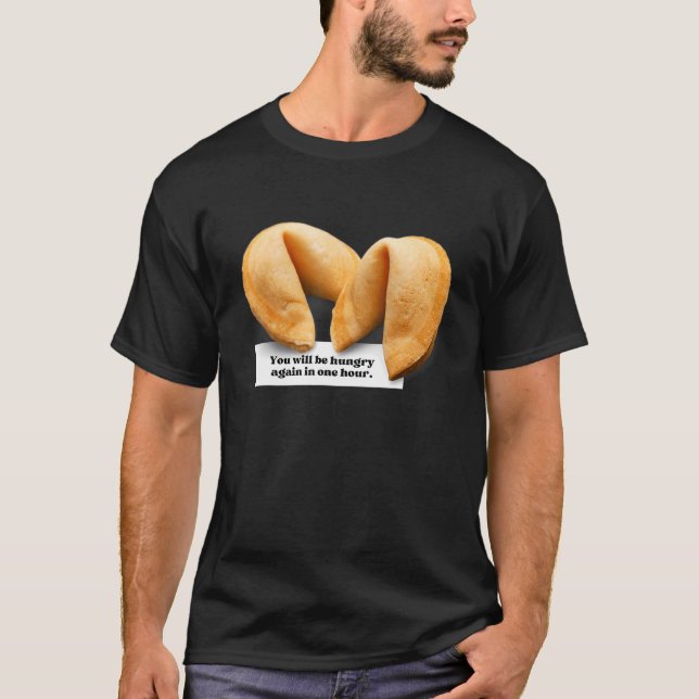 Camiseta Fortune Cookie dice que la comida china se lleva 0 (Anverso)
