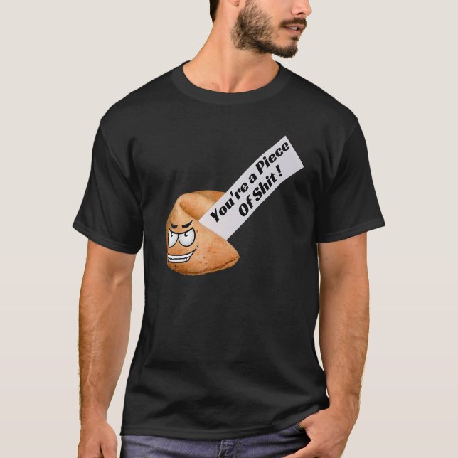 Camiseta Fortune Cookie Sarcástico Fortune Cookie Design (Anverso)