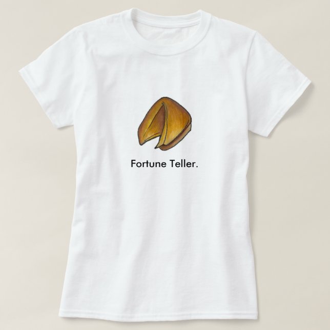 Camiseta Fortune Teller Cocina china de comida de restauran (Diseño del anverso)