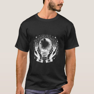 Camiseta Fortune Teller Lecturas psíquicas Tarot Crystal Ba