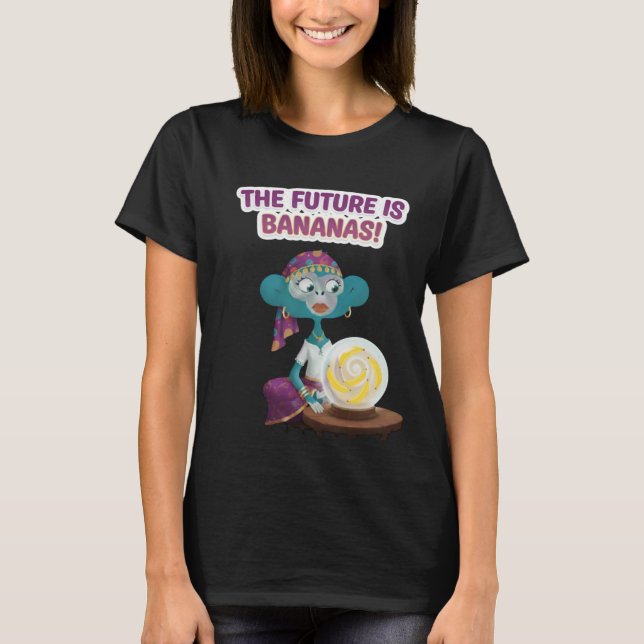Camiseta Fortune teller monkey (Anverso)