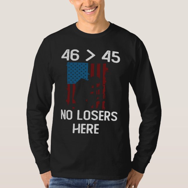 Camiseta Forty Six Greater Than Forty Five  No Losers Here (Anverso)