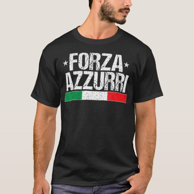 Camiseta Forza Azzurri Vintage (Anverso)