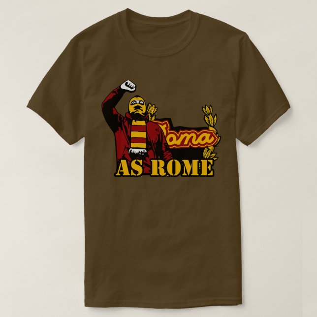 Camiseta Forza roma (Diseño del anverso)