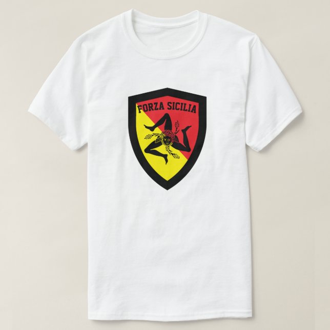 Camiseta Forza Sicilia (Diseño del anverso)