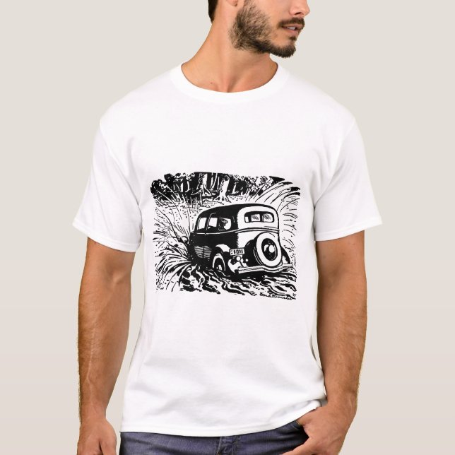 Camiseta Forzando El Río (Anverso)
