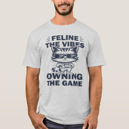 Camiseta Forzar La Motivación Del Gato De Vibes