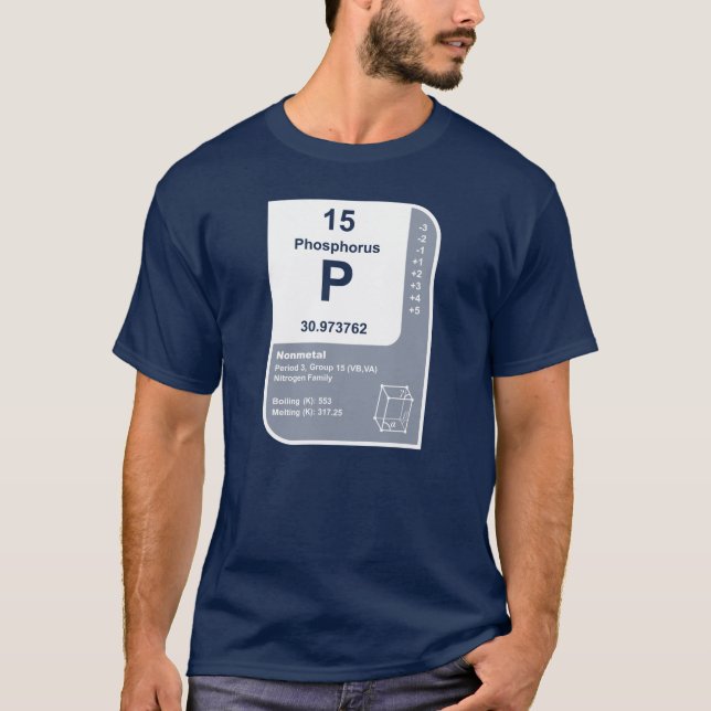 Camiseta Fósforo (p) (Anverso)