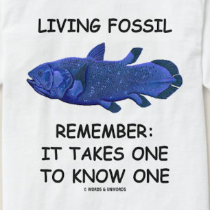 Camiseta Fósil vivo (Coelacanth)