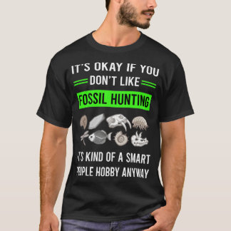Camiseta Fósiles de caza de fósiles Paleontología Paleontól