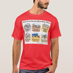 Camiseta Fósiles tecnolíticos