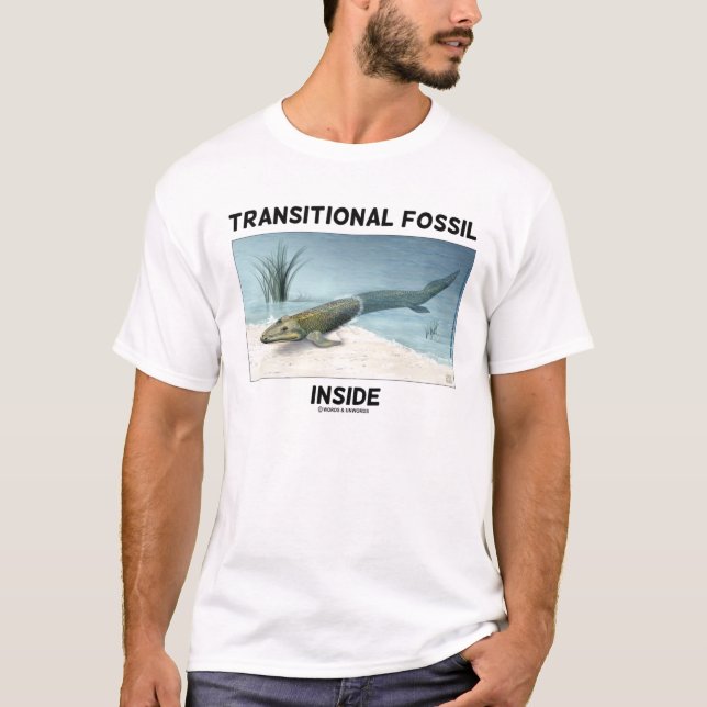 Camiseta Fósiles transitorios dentro de la zona de Tiktaali (Anverso)