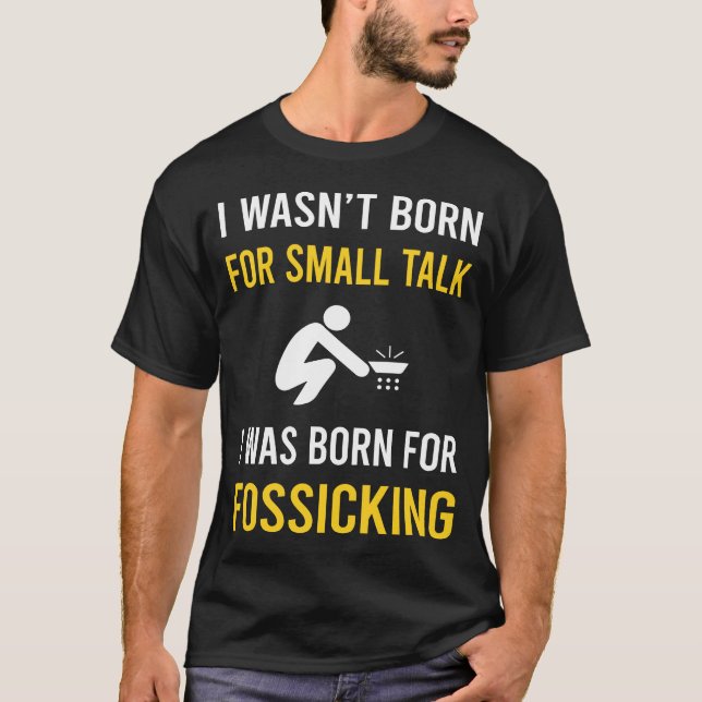 Camiseta Fossick del charlatán pequeño (Anverso)