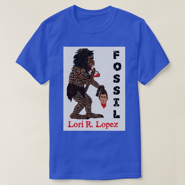 CAMISETA FOSSIL (Diseño del anverso)