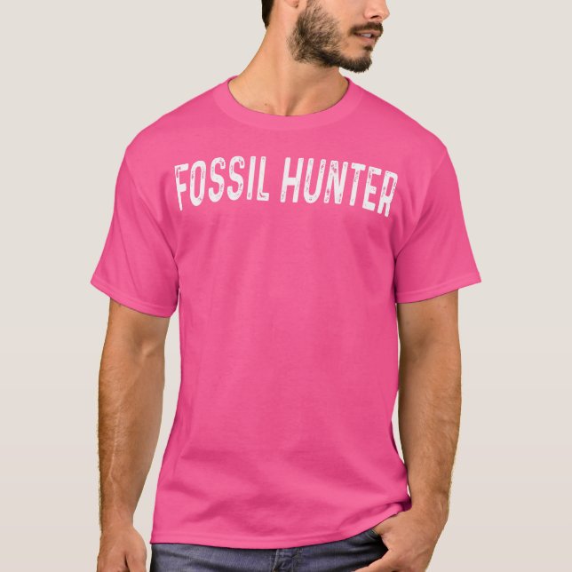 Camiseta Fossil Hunter (Anverso)