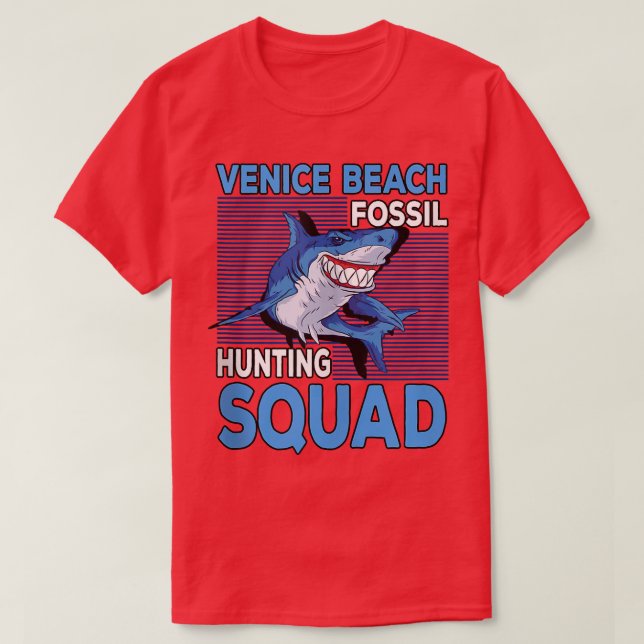 Camiseta Fossil Hunter Design for a Shark Tooth Enthusiast  (Diseño del anverso)