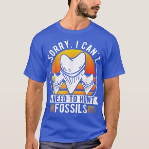 Camiseta Fossil Hunter, Shark Teeth Collector, Tooth Enthus