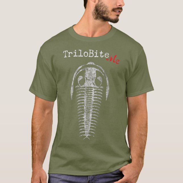 Camiseta Fossil Hunter TriloBite Me Paleontologist Funny (Anverso)