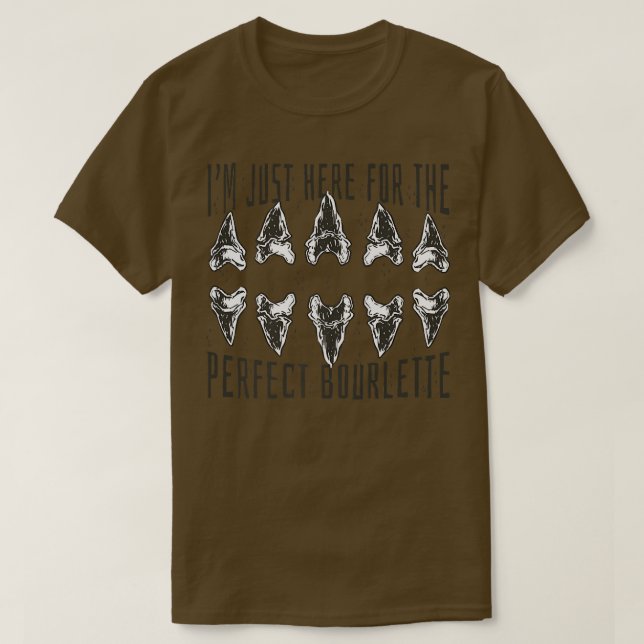 Camiseta Fossil Hunters and Shark Tooth Hunting (Diseño del anverso)