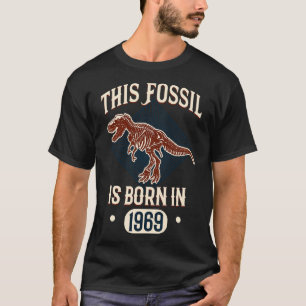 Camiseta Fossil TRex Funny Cumpleaños S