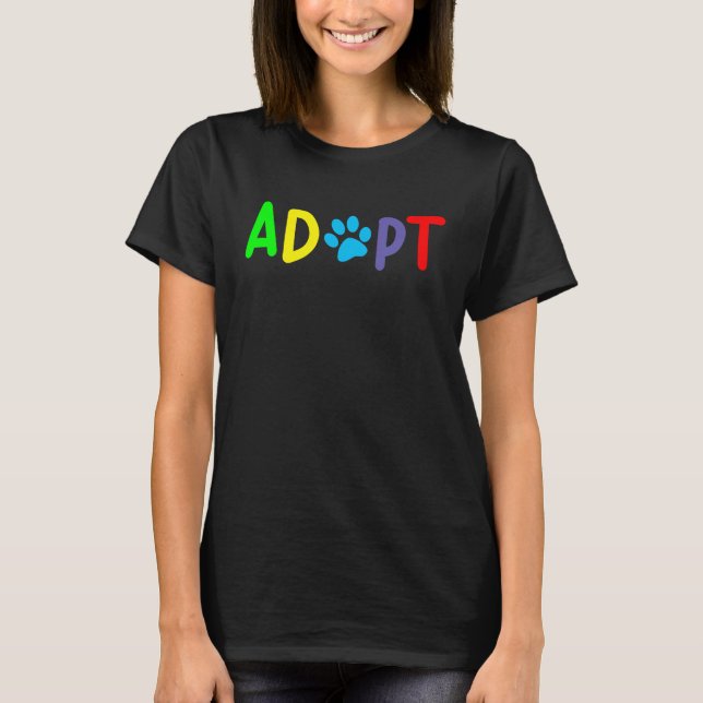 Camiseta Foster Adopta Voluntarios Donar Perros De Rescate  (Anverso)