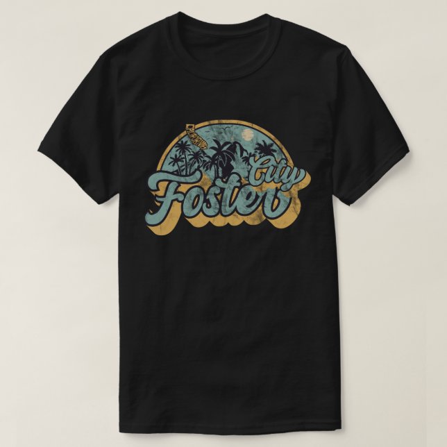 Camiseta Foster City, California (Diseño del anverso)