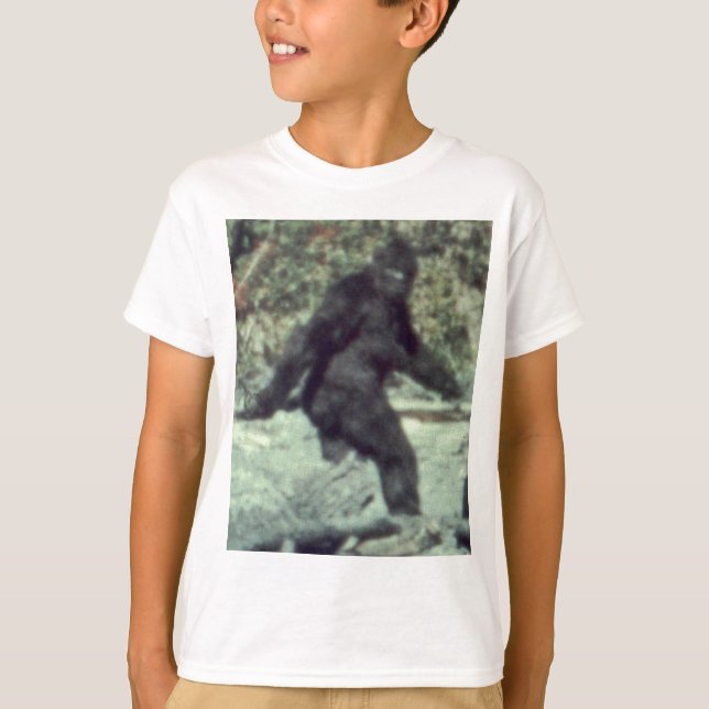 CAMISETA FOTO 1967 DE BIGFOOT SASQUATCH DE LA ORIGINAL (Anverso)