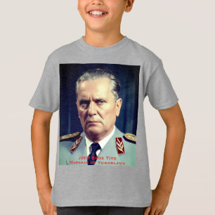 Camiseta Foto antigua del mariscal yugoslavo Josip Broz Tit