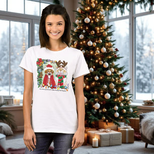 Camiseta Foto anual de Navidades gatos