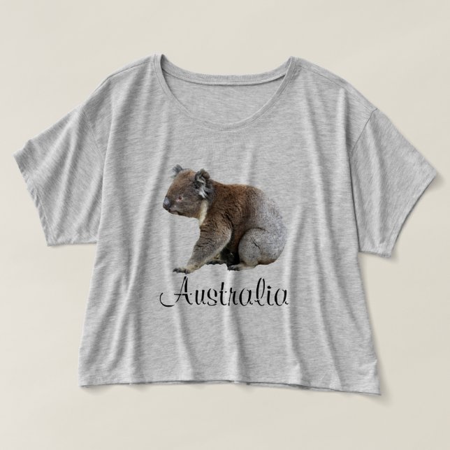 Camiseta Foto australiana del oso Koala (Diseño del anverso)